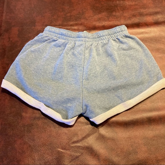 Comfy Light Blue Sweatpants Shorts - Picture 5 of 6